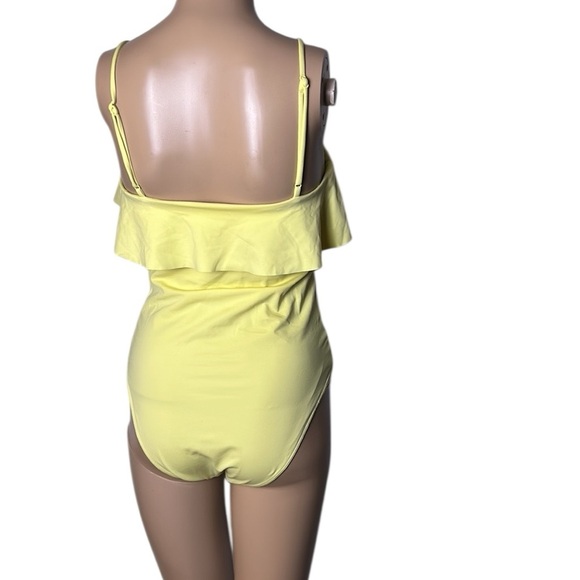 Wilfred  bathing suit ,one piece,size M, yellow 
Overlay frill, - Picture 2 of 14